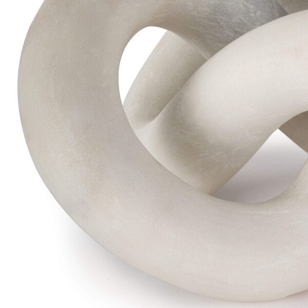 White marble sculpture
